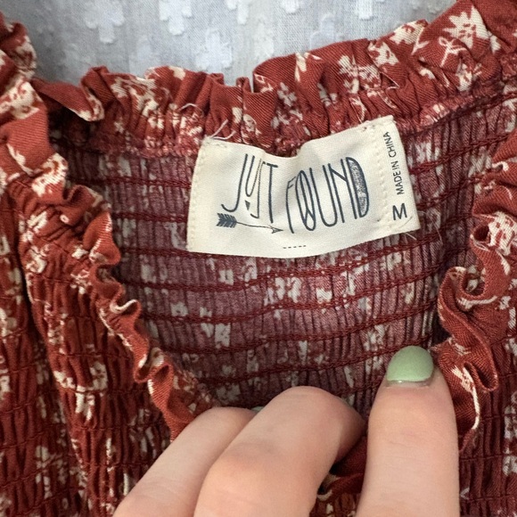 Floral Puff Sleeve Maxi Dress - Picture 2 of 3